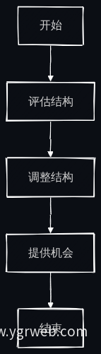 人力资源结构优化流程图